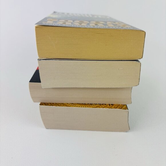 Lot of 4 Mixed Authors Novels Paperback Variety Suspense Books Mixed Lot - Picture 4 of 6